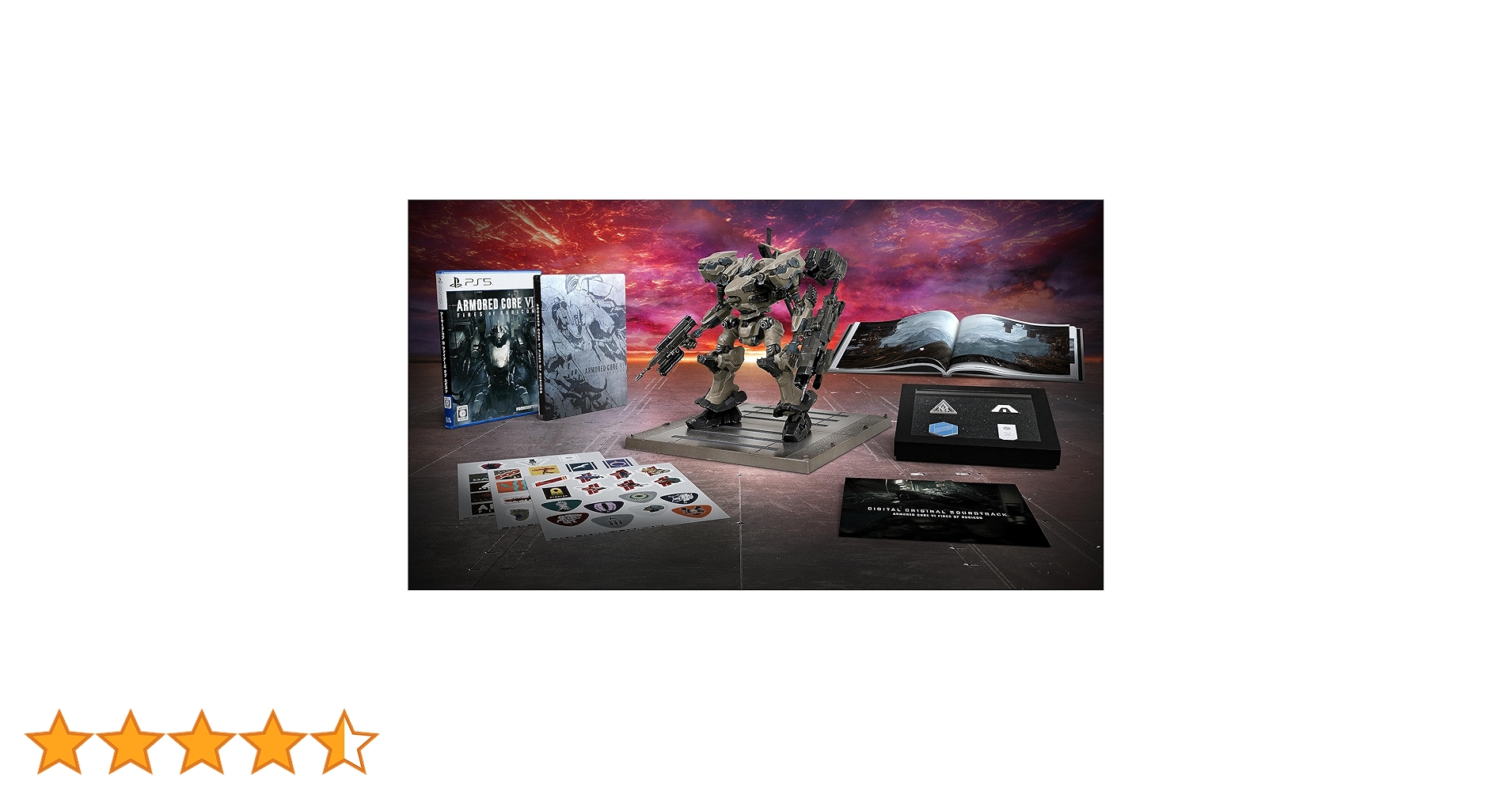 【PS5】ARMORED CORE Ⅵコレクターズエディション Amazon.co.jp: 【PS5】ARMORED CORE Ⅵ FIRES OF RUBICON